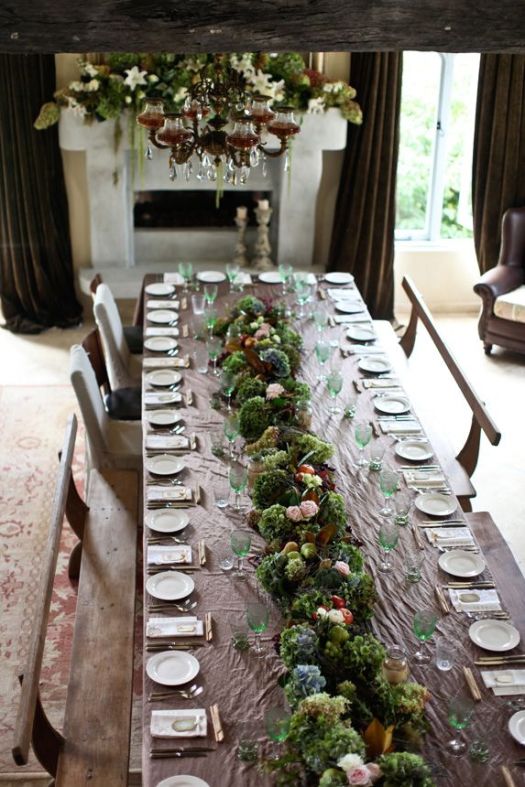 holiday table